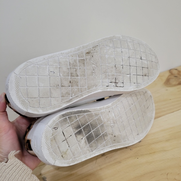 J. Crew Saturday sneakers white and leopard 9 - Picture 4 of 5
